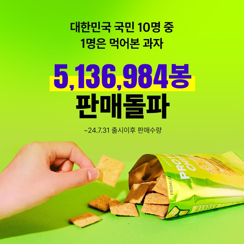 fromeat Protein Chip Honey Garlic 40g - Honey Garlic 40g