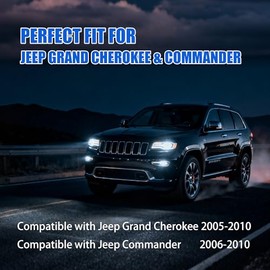 Juego de 3 piezas de montaje diferencial frontal con soporte de buje compatible con Jeep Grand Cherokee 2005-2010 Commander 2006-2010, reemplaza 52114354AA 52089516AB 905-404 905-405