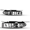 AUTOWIKI Pair OE Style Clear Lens Front Driving Fog Light