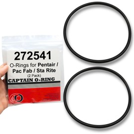Captain O-Ring Junta tórica de repuesto 272541 para filtro y válvula Pentair para piscina/spa (paquete de 2)
