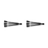 Noctua NA-SC1 Sx2, 3-Way Fan Splitter Cables, 4-Pin PWM (2-Pack,