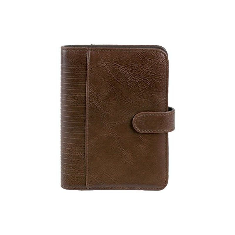 15601 Bound A5 Imitation Leather System Planner Brown