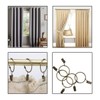 KaiYi Curtain Rings Clips, Curtain Clip Hooks, Opening Design, Inner