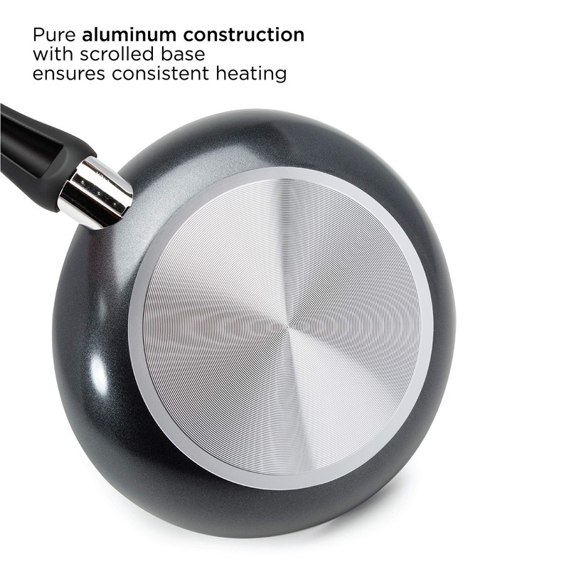 Ecolution Elements Eco-Friendly 8 Inch Fry Pan, Grey, 8 Inch