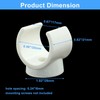suiwotin 50pcs PEX Clamp 1 Inch Pipe Clamps, PVC Pipe