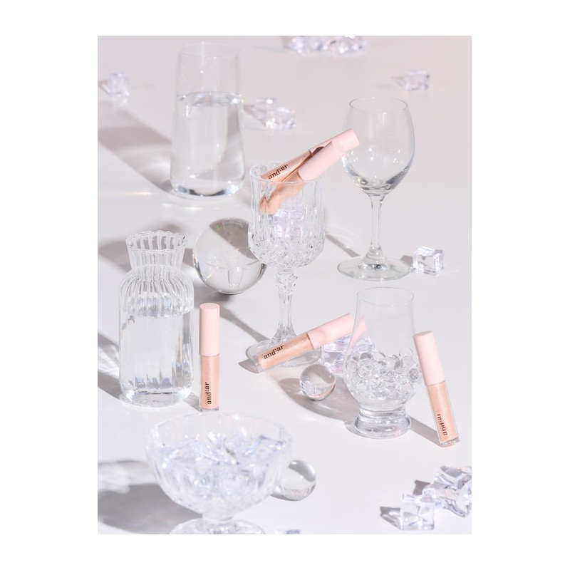 [Set of 2] Andial Real Glitter Liquid 3colors / [2개세트]