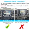 TTCR-II Compatible with 2022-2024 Nissan Frontier Screen Protector 9 Inch,