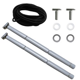 Camping Washing Line Piping Rail for VW California T5/T6/T6.1 (Beach/Ocean/Coast) - 5 m, Portable Washing Line Kder Rail Ideal for Camping and Motorhome Travel