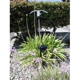 Hummingbird Solar Wing Down Garden Yard Stake Light Set of 2pcs