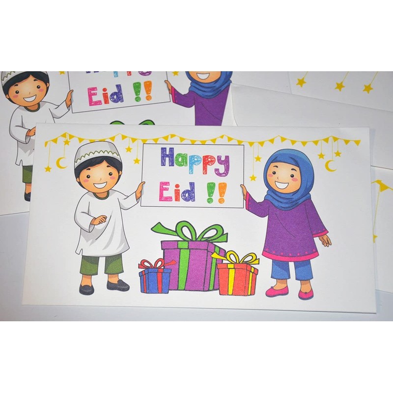 Zaffron Shop Zaffron Eid Holiday Eidi Money Envelopes Assortment Pack