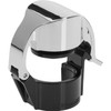 Westmark Sektflaschenverschluss/Klappverschluss/Flaschenverschließer, Kunststoff, Casco, Silber/Schwarz, 60022280