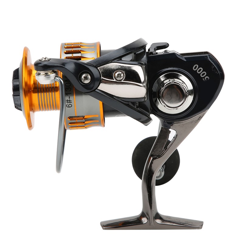 Left/Right Interchangeable Metal Spinning Fishing Reel Fish Bait High Speed