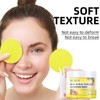 50Pcs Turmeric Kojic Acid Pads, Exfoliating Face Cleansing Cotton Pads,