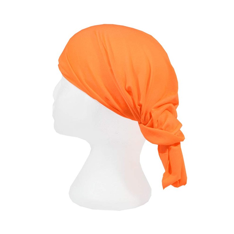 Ruffnek ORANGE FLUORESCENT - Hi Vis/Neon Neckwarmer/Snood Headwear Multi Scarf