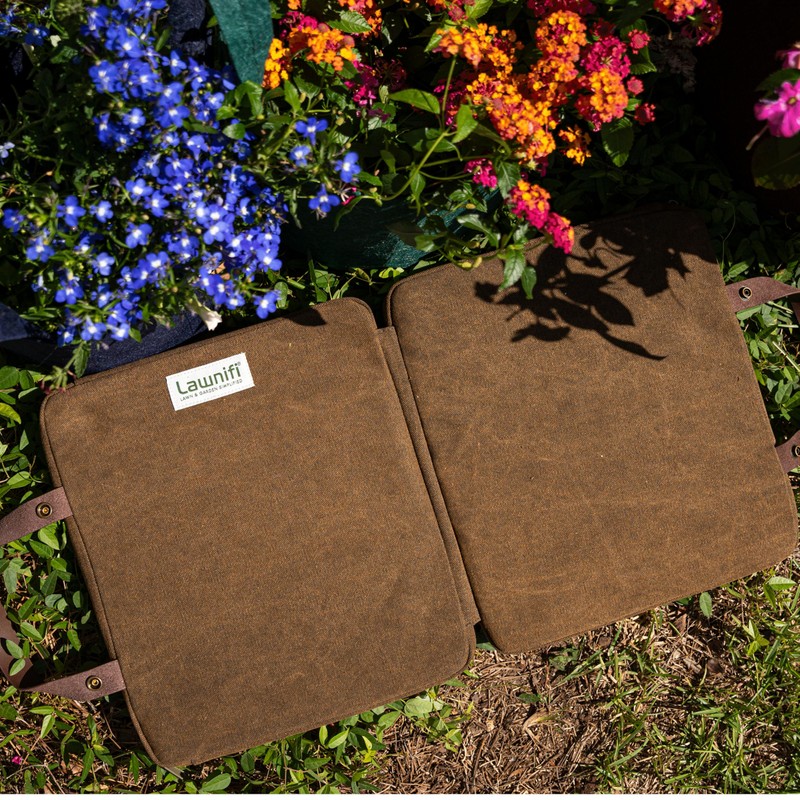 Kneeling Pad for Gardening with Extra Thick Memory Foam, Water