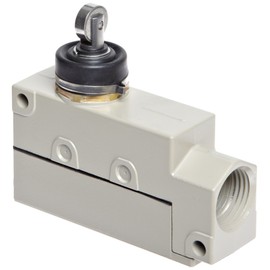 Omron ZV2-N21-2S General Purpose Enclose Switch, High Breaking Capacity and Durability, Sealed Cross Roller Plunger, Single Pole Double Throw AC, Base Mounting, 1/2-14NPSM Conduit Size