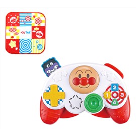 BANDAI Babilabo ~ Brain Nurture ~ Pikopico Exciting! Anpanman First Controller (Bonus: Original Mini Towel Included)