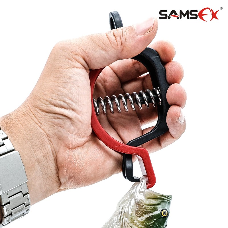 SAMSFX Fishing Fish Gripper for Scale (Mini Fish Lip Grip)
