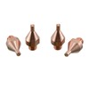 Close Clearance Spot Welding Tips 3/16" w/ 3/8-24 Thread Fits