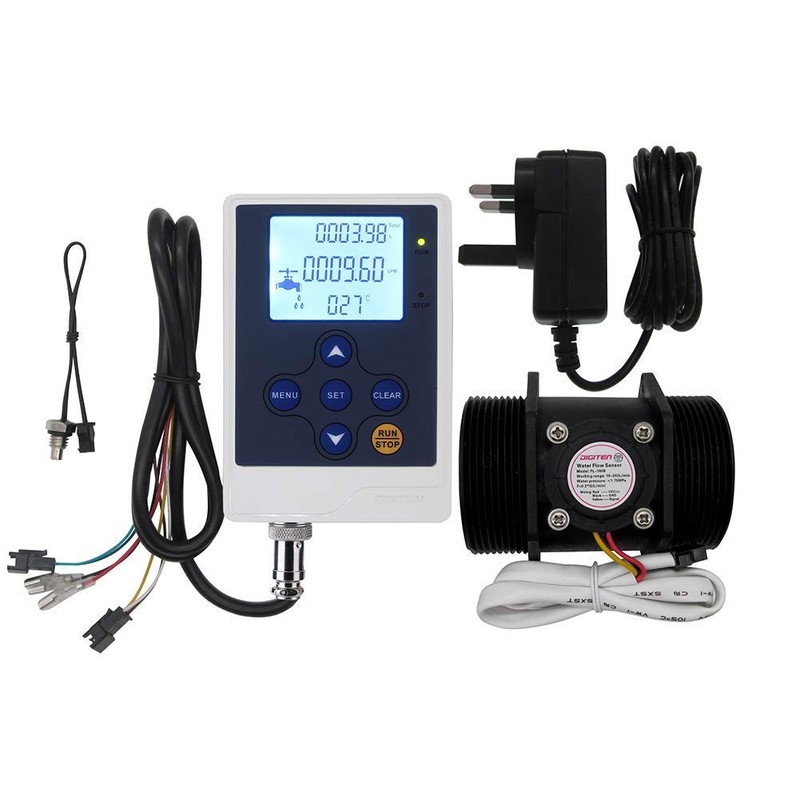 DIGITEN Water Flow Control LCD Display+ G2 2 inch Water