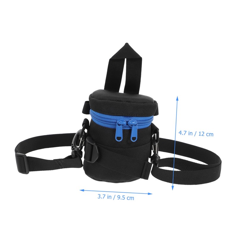 Tofficu 1Pc Shockproof Camera Lens Pouch Thickened Portable Photography Accessory