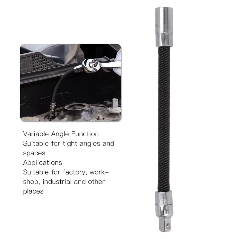 Flexible Socket Extension Bars Wrench Extension Rod - Universal Flexible