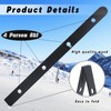 Sunnychicc 1 Set 5 ft Shot Board with 4 Stainless