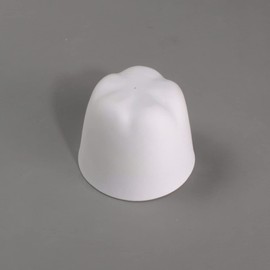 Glass Fusing Mold Small Five Ridge Drape 3" Dia. x 2.25"T