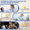 Rierousy Breath Trainer, Lung Trainer, Breathing Trainer with 4 Colourful
