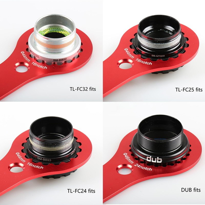 Bicycle Bottom Bracket Wrench, Centre Lock Tool for Bicycle Repairs,
