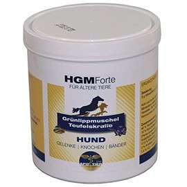 Joint Booster for Older Dogs / Devil's Claw + Green-Lipped Mussel Mix / 500 g / German Product / Recommended by Dr. med. Vet. Knoop/Very High Acceptance + Tasty / Alternative to Synthetic Agents