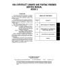 1994 Camaro Firebird Service Manual 2 Book Set