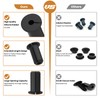 ZDRU 2pcs in Wall Pass Through Cable Routing Kit Compatible
