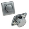 Delphi LED Dimmer with Earthing Contact Socket, Silver, UP