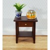 Handley House Dollhouse Side Table Night Stand with Drawer 1:12
