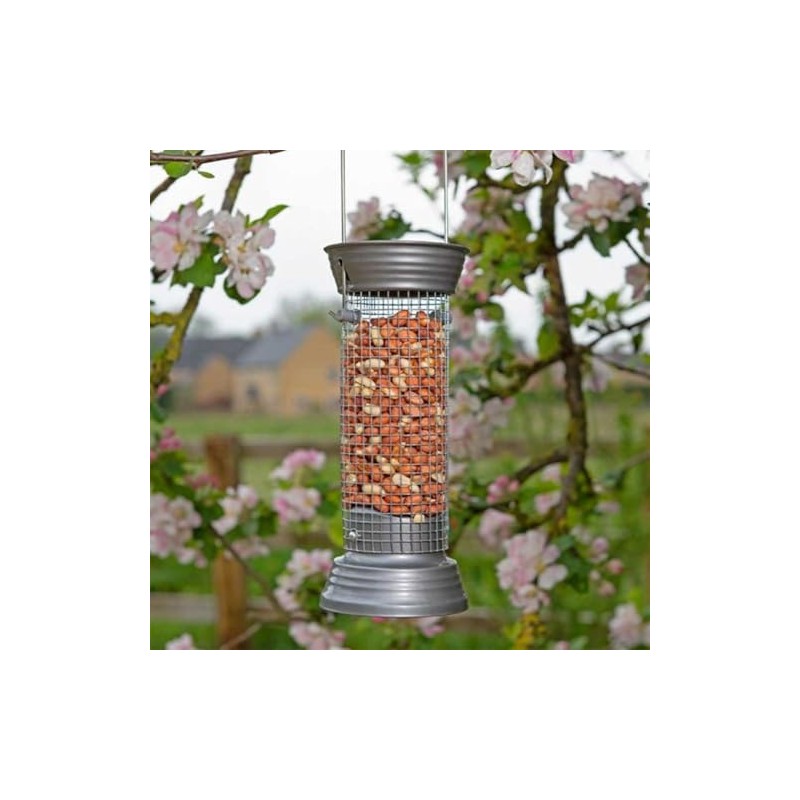 Chapel Wood 20cm Supreme Steel Peanut Feeder