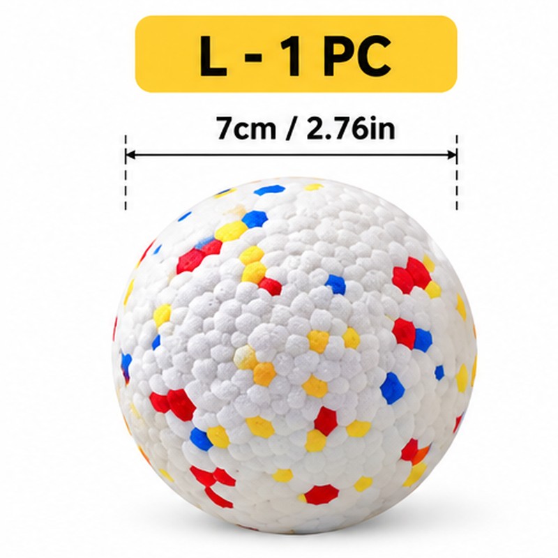 High Elasticity Dog Ball for Chewing & Play – Solid