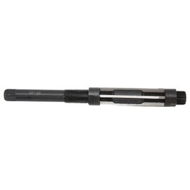 Nikou Adjustable Reamer, 6 Flute 64mm Length 9SiCr Hand Reamer 21-23mm Adjustment Range Milling Cutter Tool for Metal