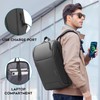 FUTURE AESTHEICS Business Laptop Backpack for Men,Women，15.6 Inch Water Resistant