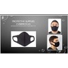 Cinta Transparente Tuk 6 pzas + 1 cubre bocas Lavable,