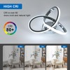 DELIPOP Ceiling Light Fixture, Modern LED Ceiling Light, 22W 6500K