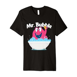 Mr. Bubble - Bubble Bath Hot Tub Wellness Bathtub Premium T-Shirt