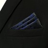 [S&W SHLAX & WING] Men's Tie Set Black Dark Blue