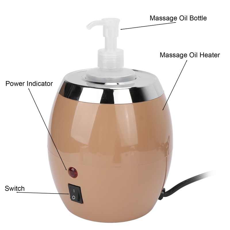 Massage Oil Heater Quickly Heating 60℃ Temperature Essential Oil Warmer