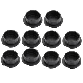 Housoutil 10pcs Black Cable Hole Cover Desktop Wiring Ducts for Home Office Practical Cord Organizer Swivel -top for Efficient
