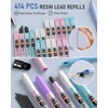 Nicpro 45PCS Aesthetic School Supplies with Big Capacity Pen Case,