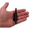Wowser Nautical Black Cast Iron Boat Cleat Wall Hooks, 3.5