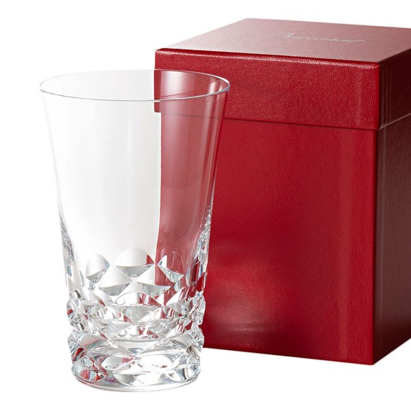 Baccarat Glass 1 Guest, Brava, Highball, 13.5 fl oz (400 ml), 2815157 Baccarat Cup, Brand, Gift, Wedding Gift, Crystal Glass, Tableware, 2022