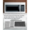 Microwave Charcoal and Grease Filter Fit for GE JVM6175EK5ES JVM6172SK5SS