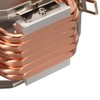 CPU Cooling Fan Professional Efficient 6 Tubes 3 Wires White